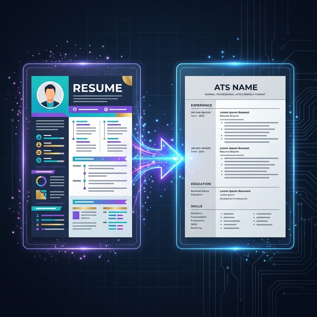 How to Convert Canva Resume to ATS Friendly Resume: Step-by-Step