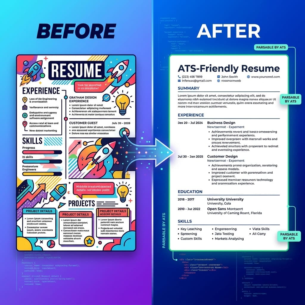How to Convert Canva Resume to ATS Friendly Resume in 2026
