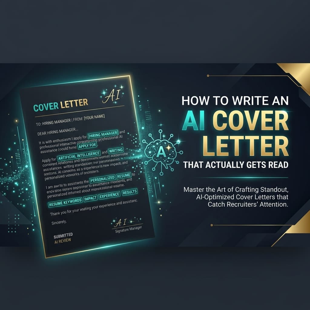 How to Write an AI Cover Letter That Actually Gets You Interviews in 2026