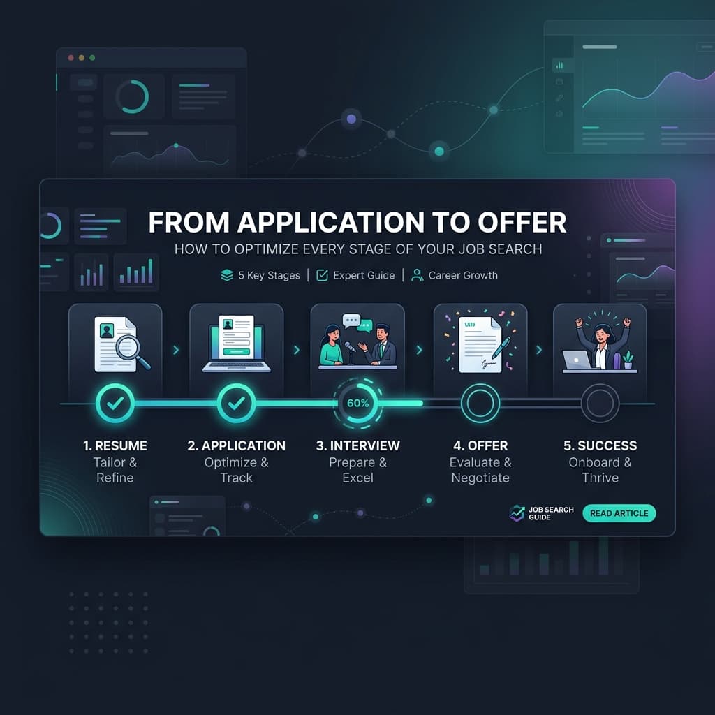From Application to Offer: How to Optimize Every Stage of Your 2026 Job Search