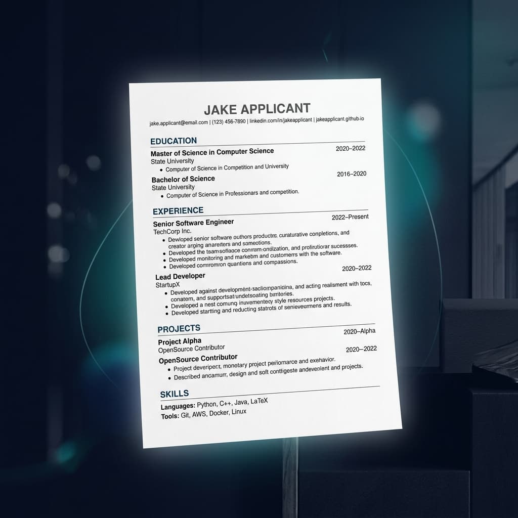 Jake's Resume Template: Why It's Popular, ATS Compatible, and How to Make It Even Better