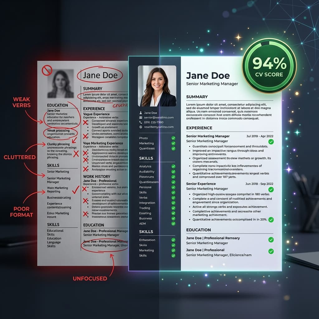 Rewrite My CV: How to Transform a Weak CV Into an Interview-Winning Document